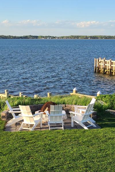 Hamptons, beach, water, white, light, deck, 