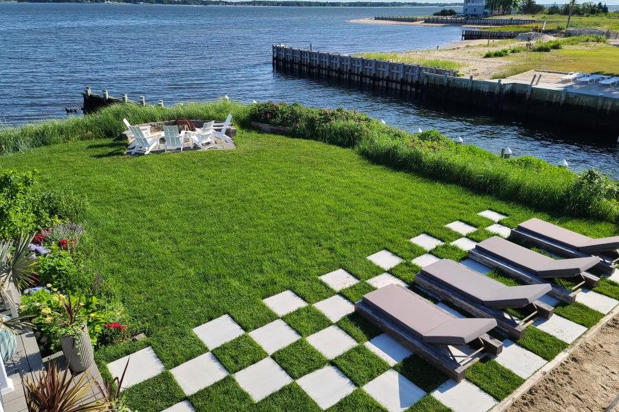 Hamptons, beach, water, white, light, deck, 