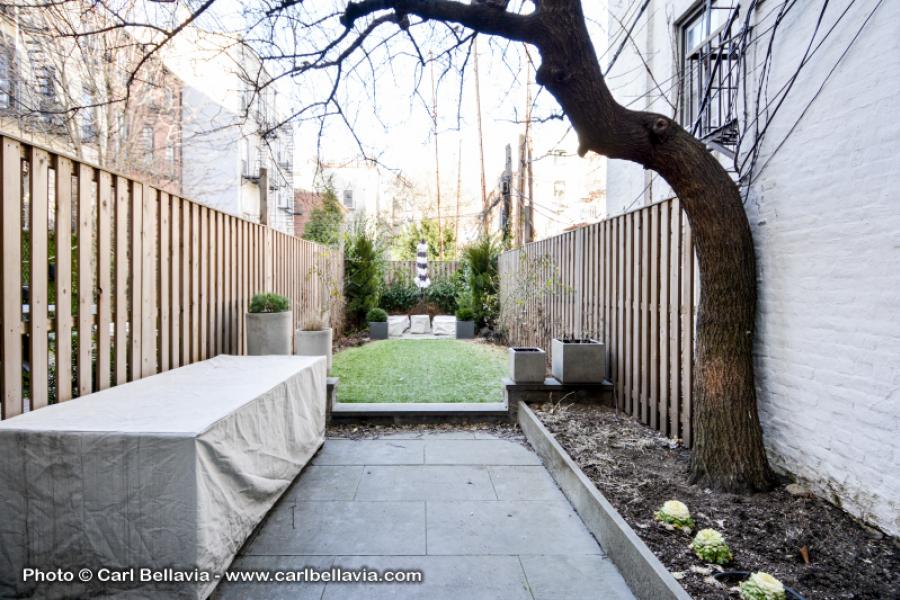 brownstone, bathroom, staircase, fireplace, contemporary, 