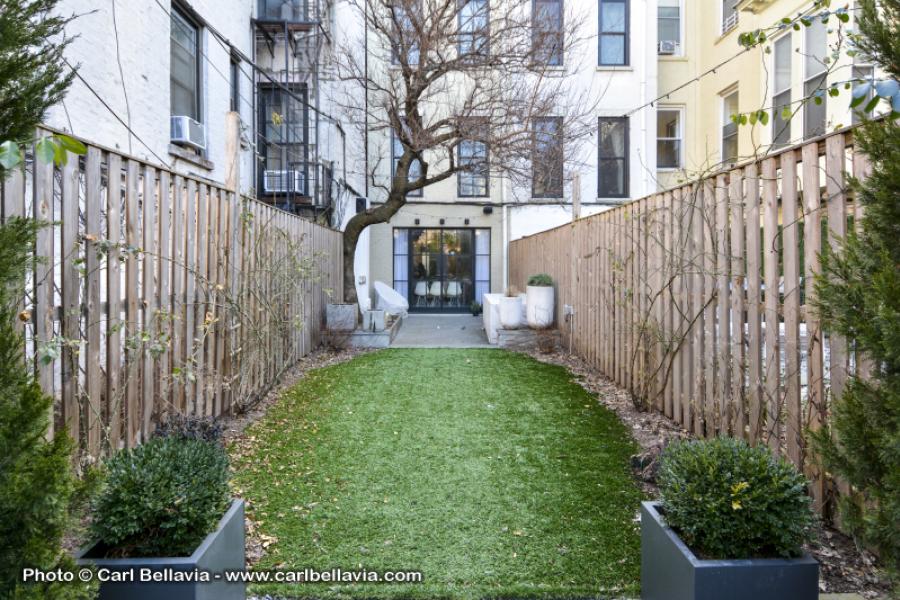 brownstone, bathroom, staircase, fireplace, contemporary, 