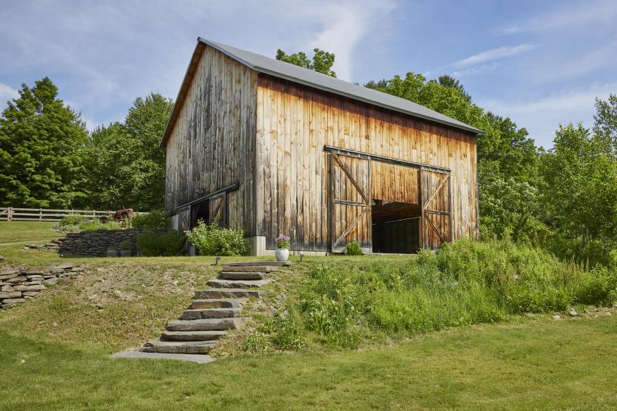 barn, farmhouse, farm, rural, 