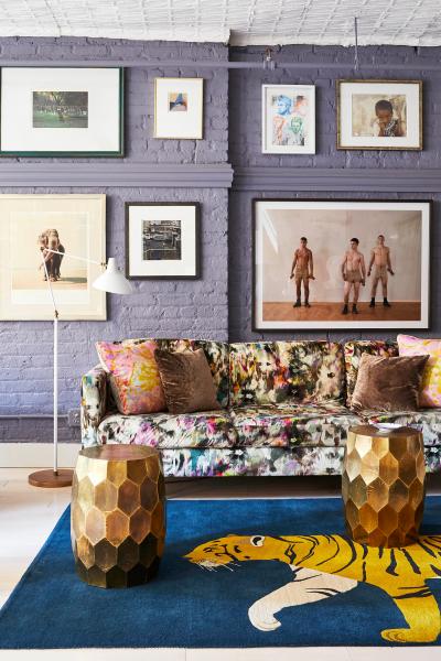 apartment, funky, colorful, bohemian, 