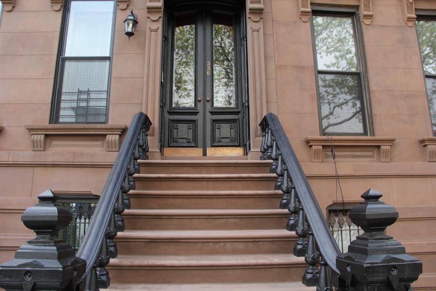 brownstone, townhouse, contemporary, 