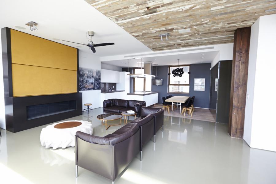 modern, contemporary, upscale, glass, light, penthouse, 