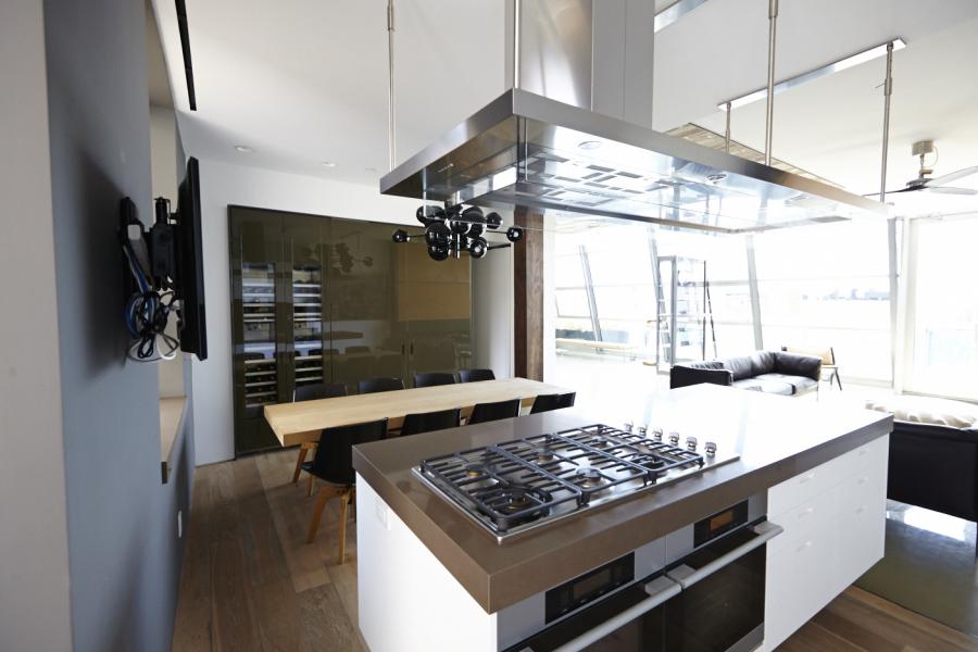 modern, contemporary, upscale, glass, light, penthouse, 