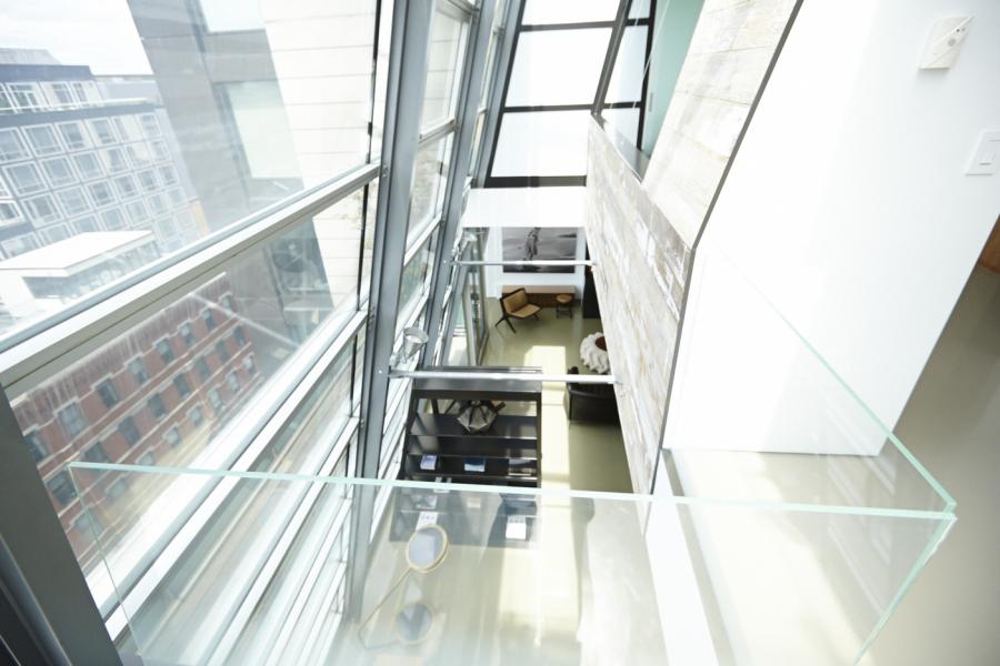 modern, contemporary, upscale, glass, light, penthouse, 