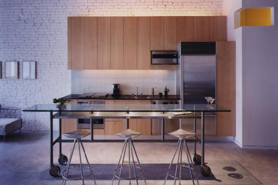 contemporary, apartment, light, loft, 