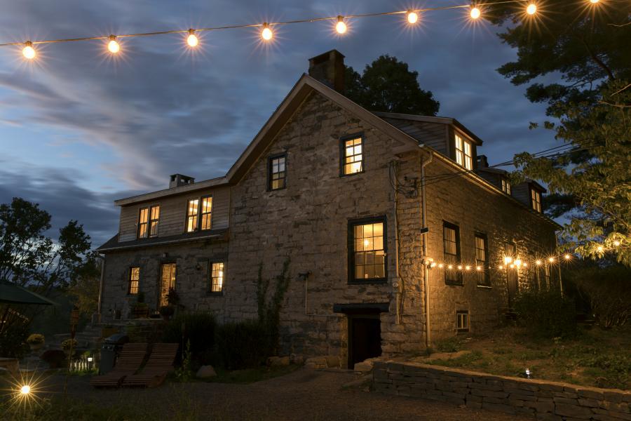 stone, farm, barn, rural, pool, kitchen, 