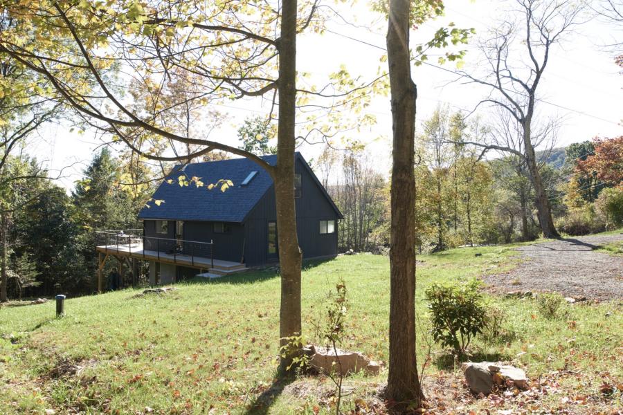 rural, rustic, water, wooded, contemporary, 