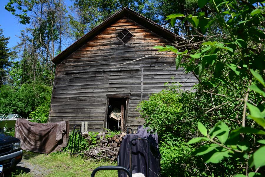 water, barn, rustic, 