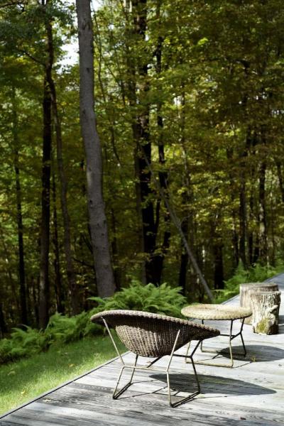 cabin, glass, wooded, light, airy, contemporary, 