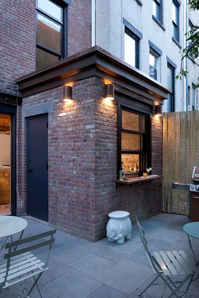 brownstone, wood, traditional, contemporary, kitchen, 