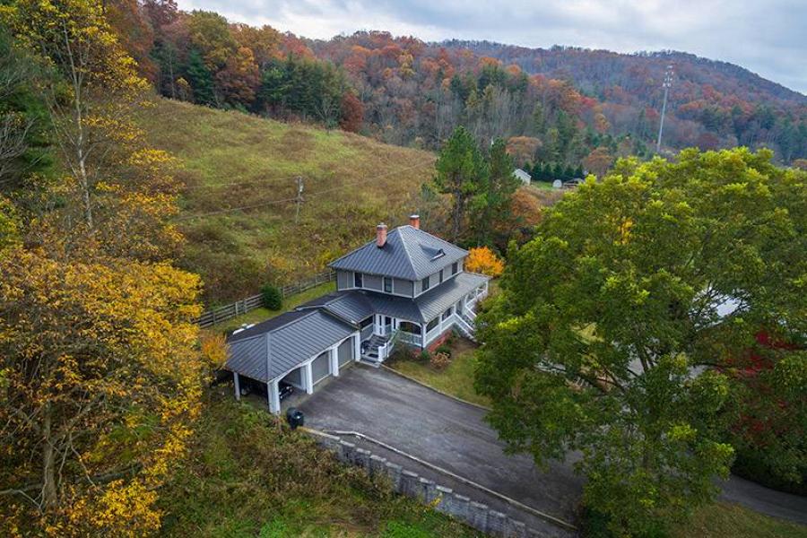 farm, farmhouse, barn, rural, porch, 