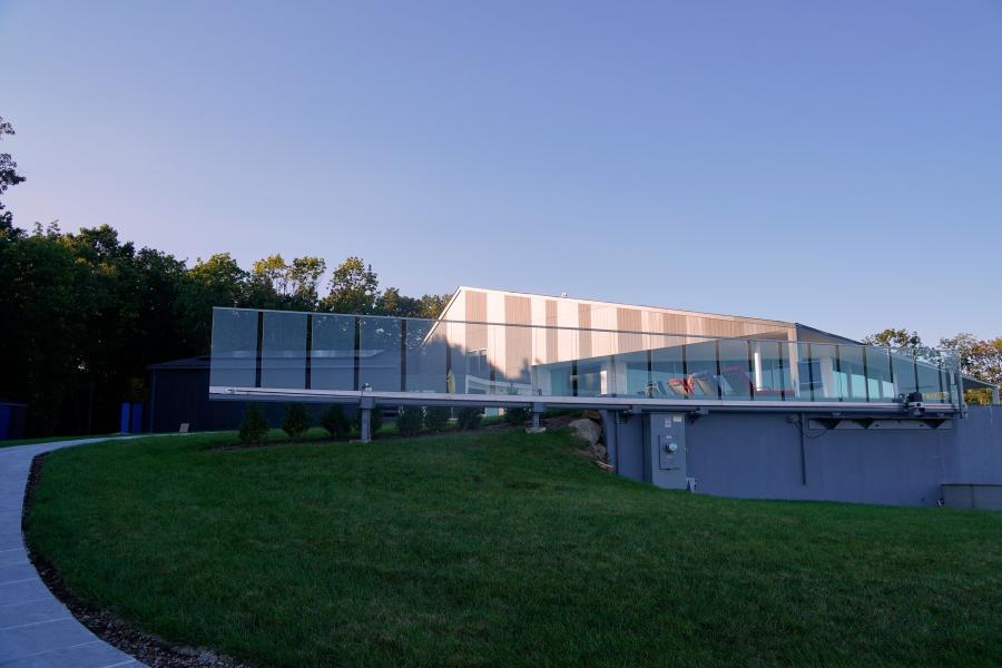 modern, contemporary, pool, view, 