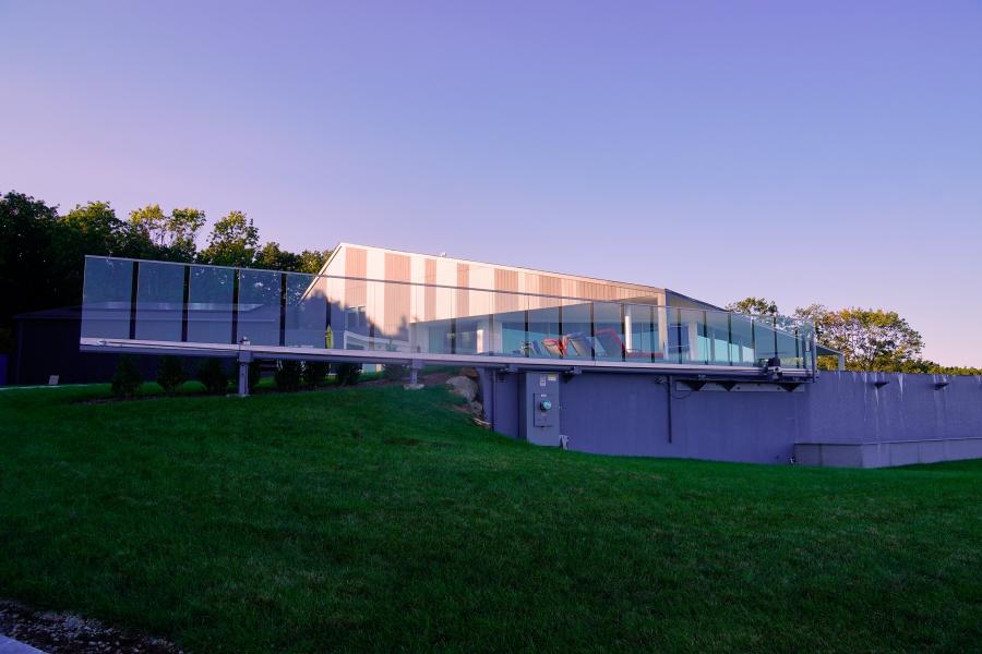 modern, contemporary, pool, view, 