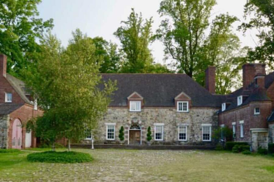 mansion, estate, pool, empty room, staircase, 