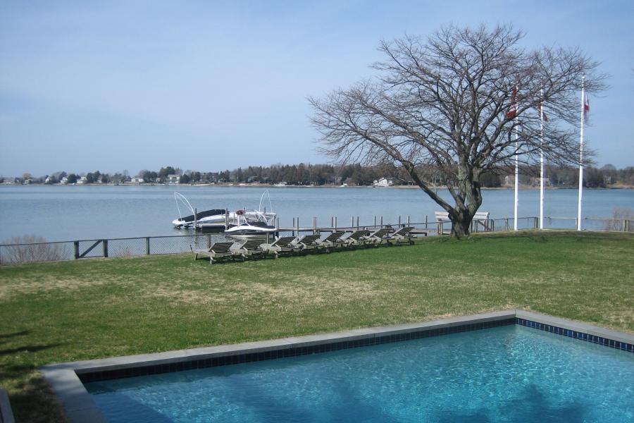 Hamptons, pool, beach, contemporary, deck, porch, 