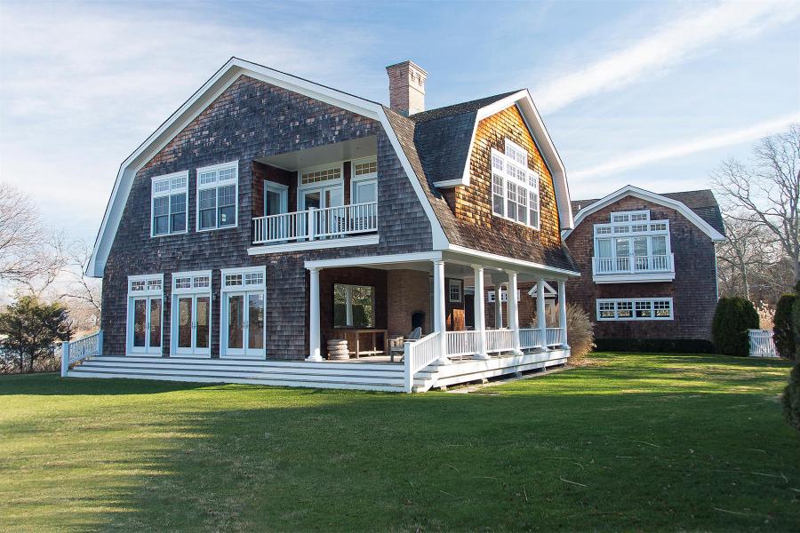 Hamptons, pool, beach, contemporary, deck, porch, 