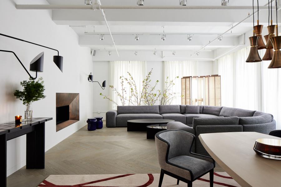 loft, modern, contemporary, white, sleek, 