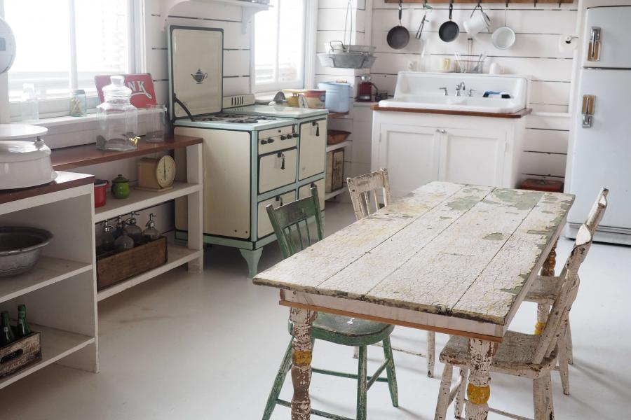 traditional, white, bathroom, kitchen, light, fireplace, loft, apartment, 