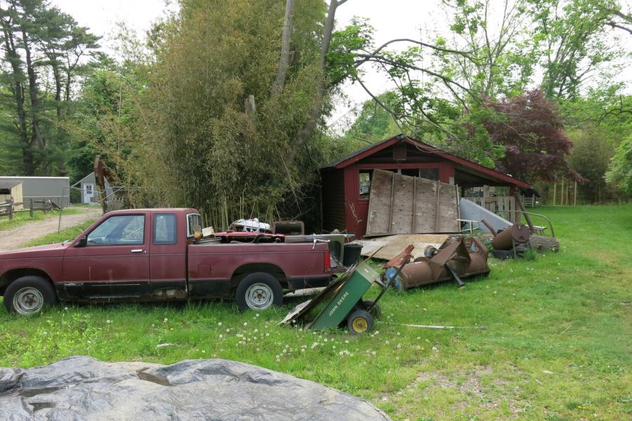 farm, farmhouse, stable, barn, 