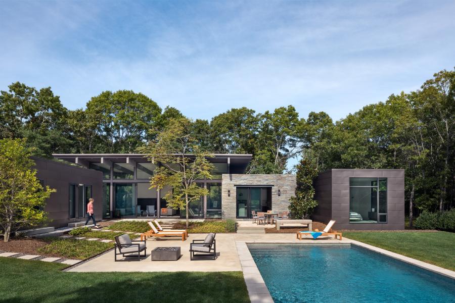 modern, contemporary, pool, light, deck, Hamptons, kitchen, bathroom, glass, 