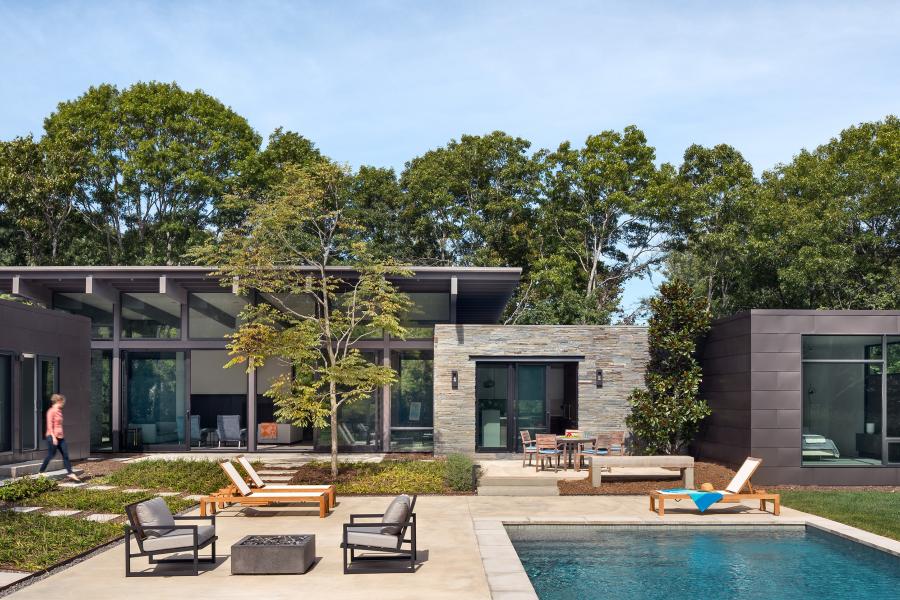 modern, contemporary, pool, light, deck, Hamptons, kitchen, bathroom, glass, 