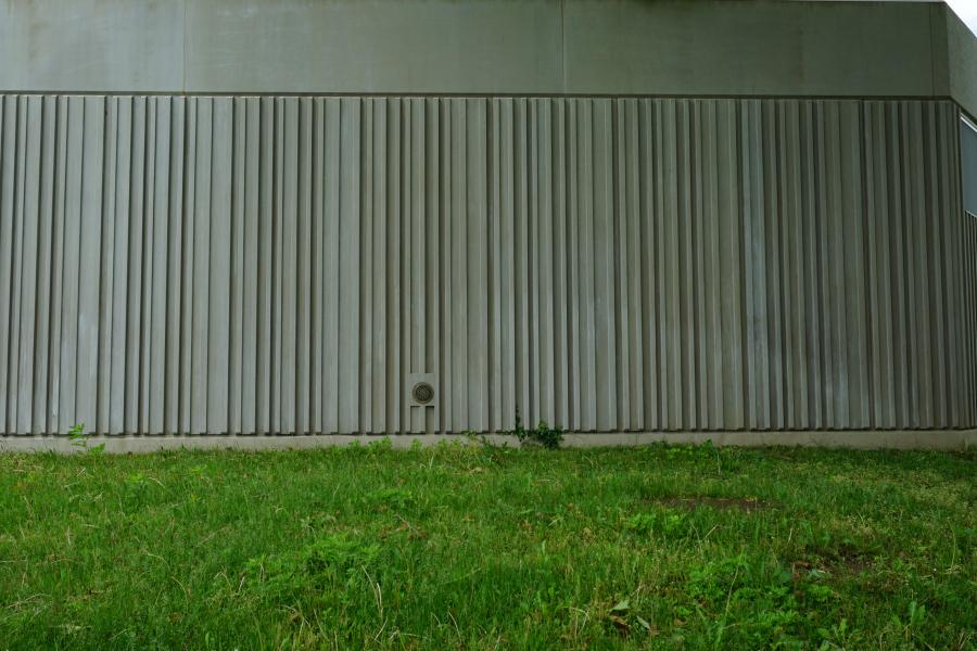 concrete, modern, museum, water, staircase, industrial, 