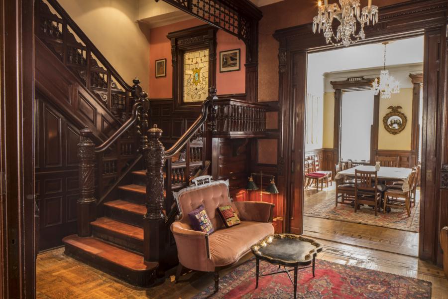 brownstone, traditional, staircase, 