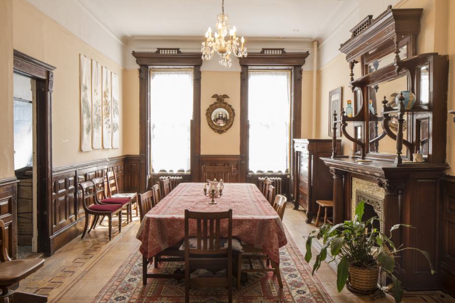 brownstone, traditional, staircase, 