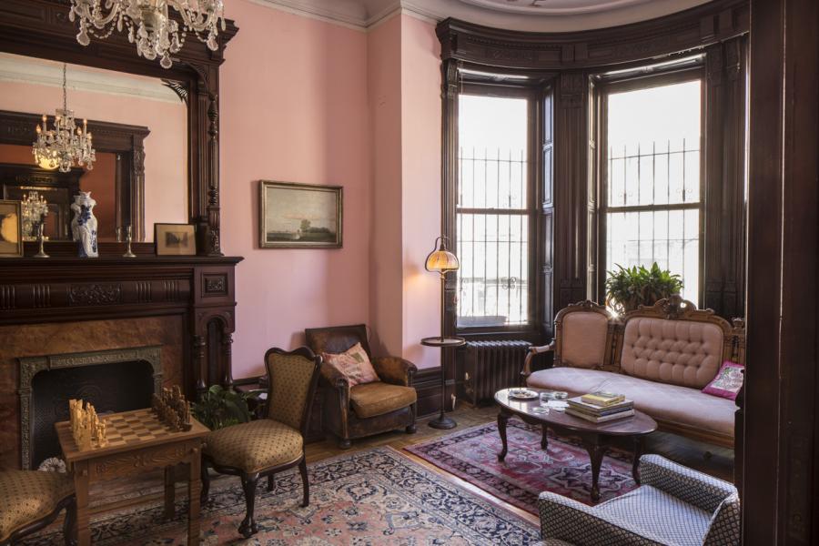 brownstone, traditional, staircase, 