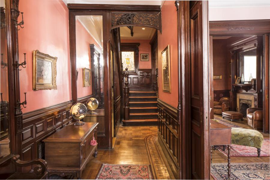 brownstone, traditional, staircase, 