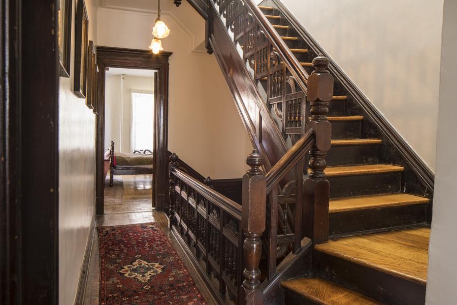 brownstone, traditional, staircase, 