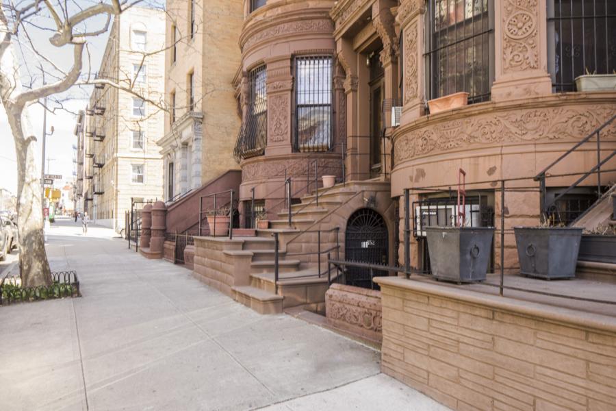 brownstone, traditional, staircase, 