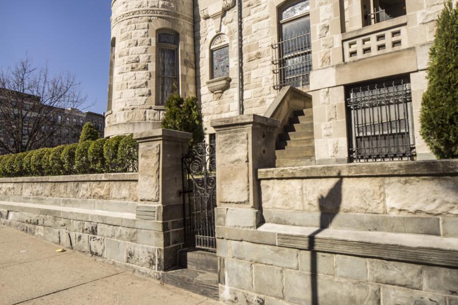 mansion, stone, traditional, wood, 