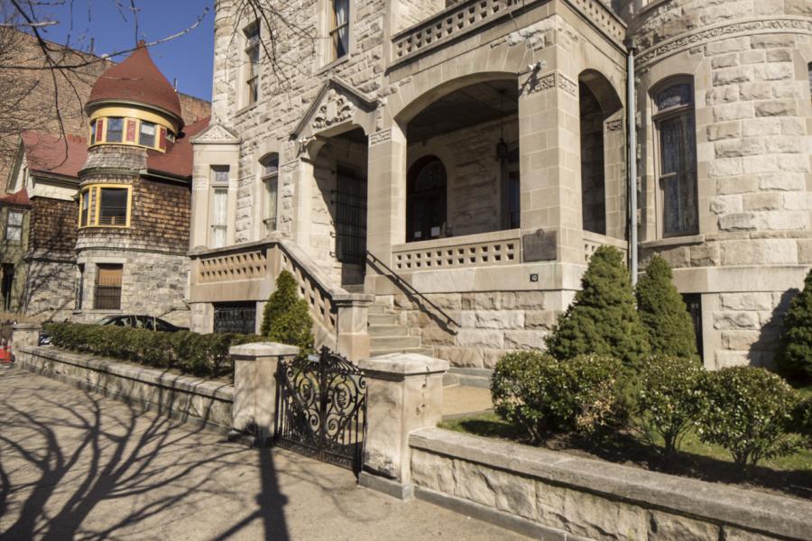 mansion, stone, traditional, wood, 