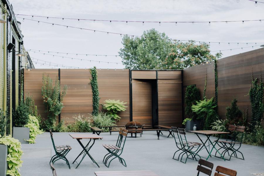 industrial, warehouse, deck, textured walls, bohemian, light, 