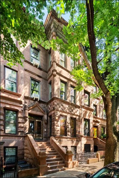 brownstone, townhouse, contemporary, upscale, staircase, terrace, garden, kitchen, bathroom, 