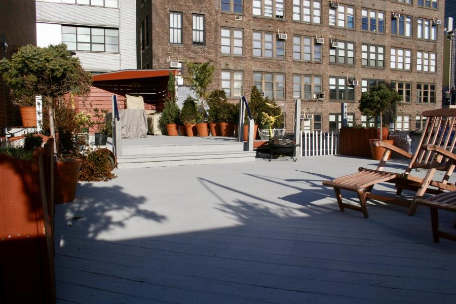 loft, light, airy, white, rooftop, 