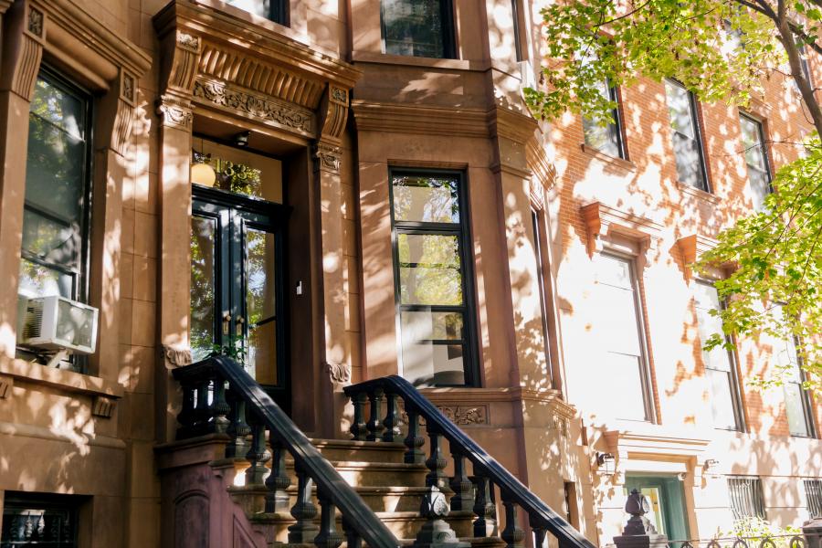 brownstone, townhouse, traditional, kitchen, contemporary, staircase, 