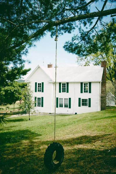 farm, farmhouse, field, water, pond, rural, stone, barn, Asheville, 