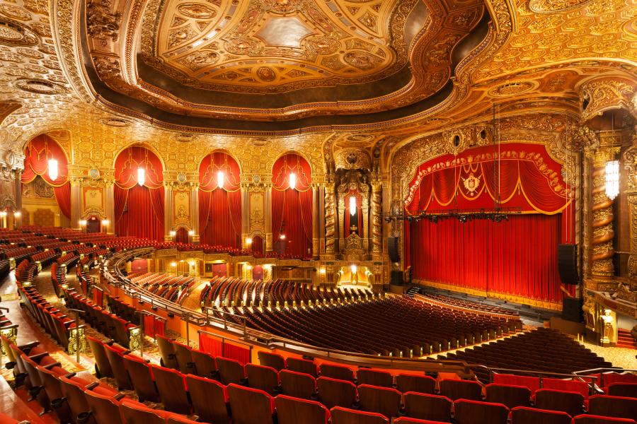 theater, ornate, upscale, 