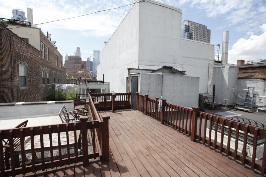 rooftop, city view, 