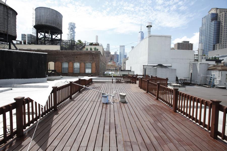 rooftop, city view, 