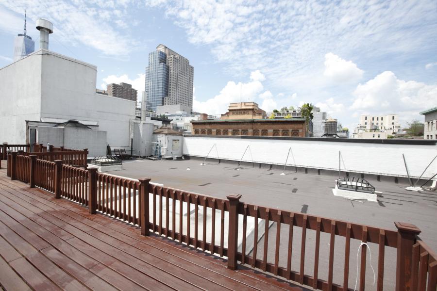 rooftop, city view, 