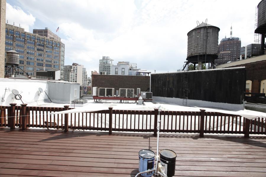 rooftop, city view, 