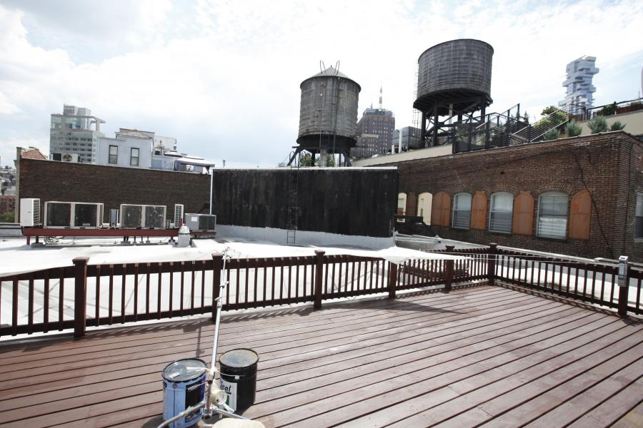 rooftop, city view, 