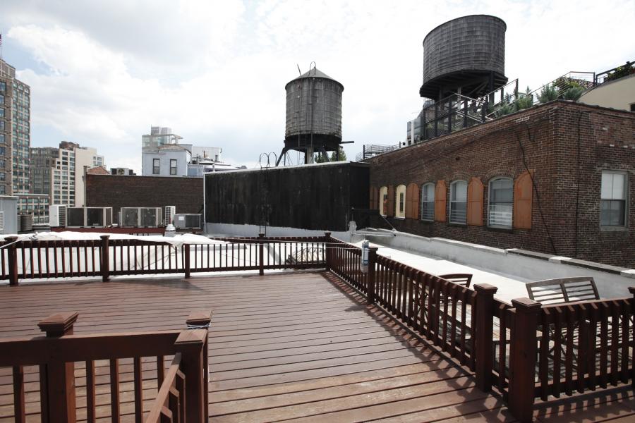 rooftop, city view, 