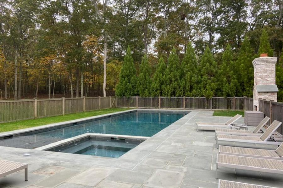 Hamptons, contemporary, pool, porch, patio, deck, 