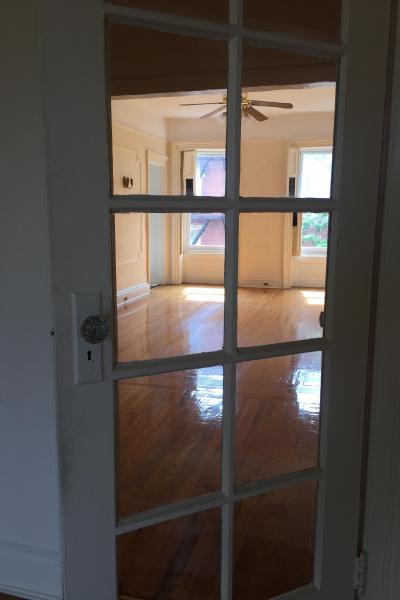 brownstone, townhouse, empty room, traditional, contemporary, 